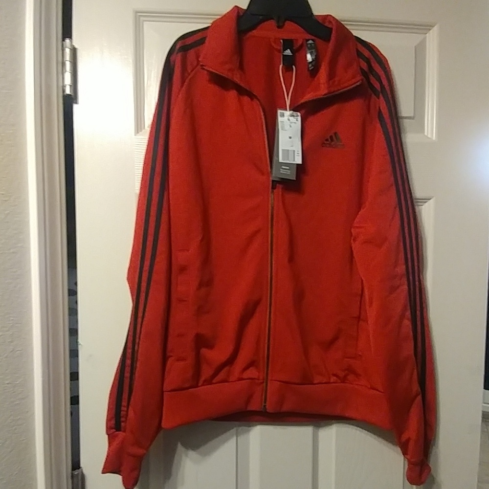 NWT Adidas Red Jacket